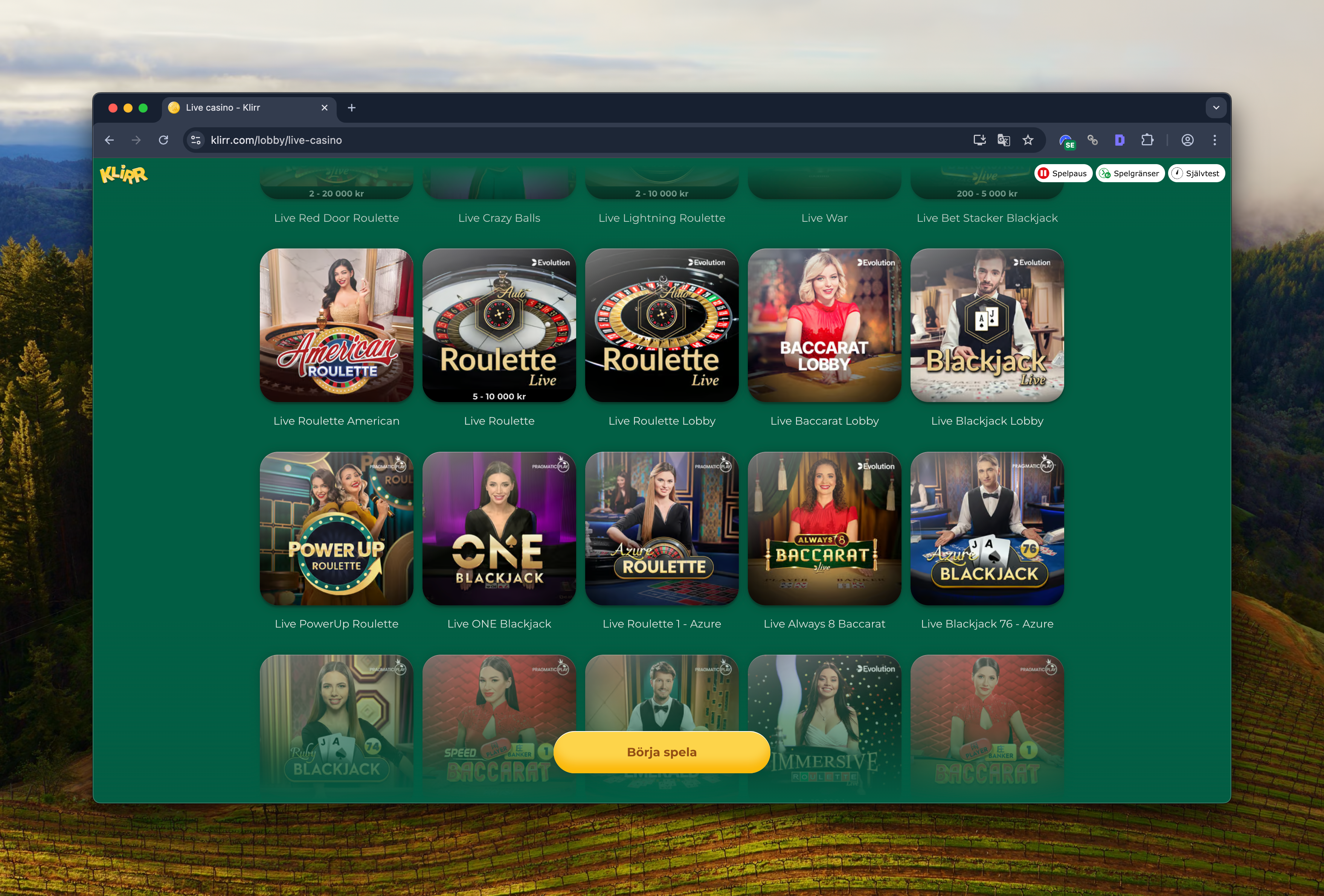 spelavinst-recensioner-klirr-casino