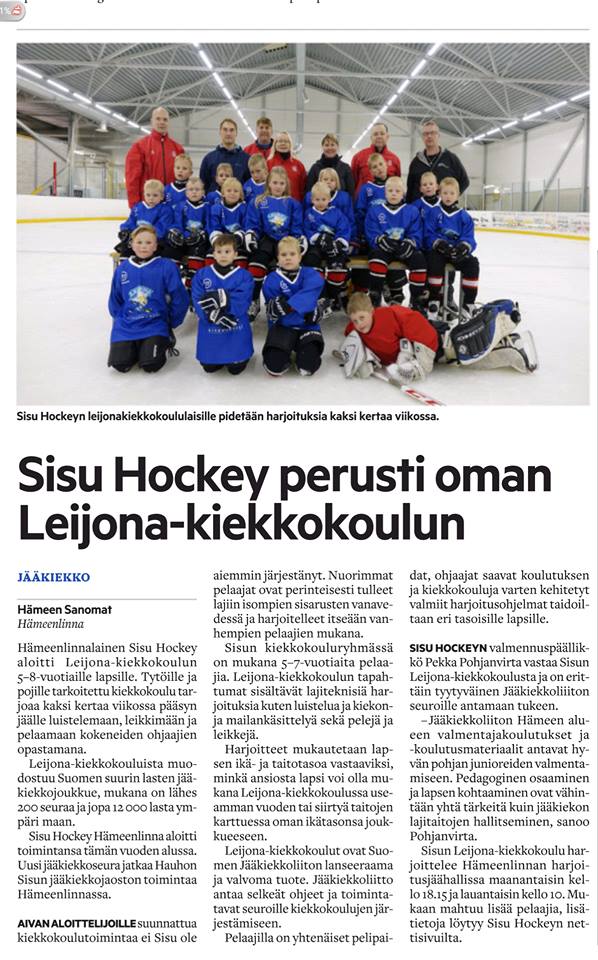 upptäck spännande hockeynyheter och analyser om hockey sisun. håll dig uppdaterad med de senaste resultaten, spelarna och alla viktiga händelser inom denna passionerade sport. bli en del av gemenskapen och följ vårt team på resan mot framgång!