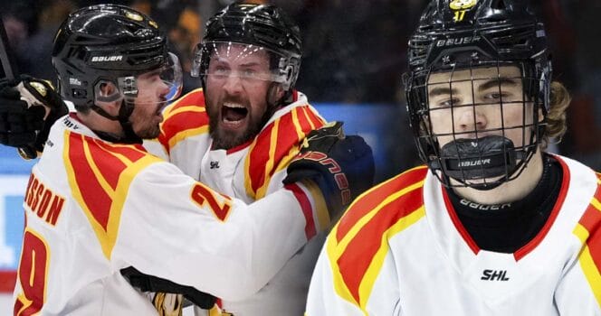 upplev spänningen i slutspelet av svensk hockey! följ ditt favoritlag genom intensiva matcher, dramatik och oförglömliga ögonblick när lagen kämpar om mästerskapstiteln. häng med i varje skott och varje mål!