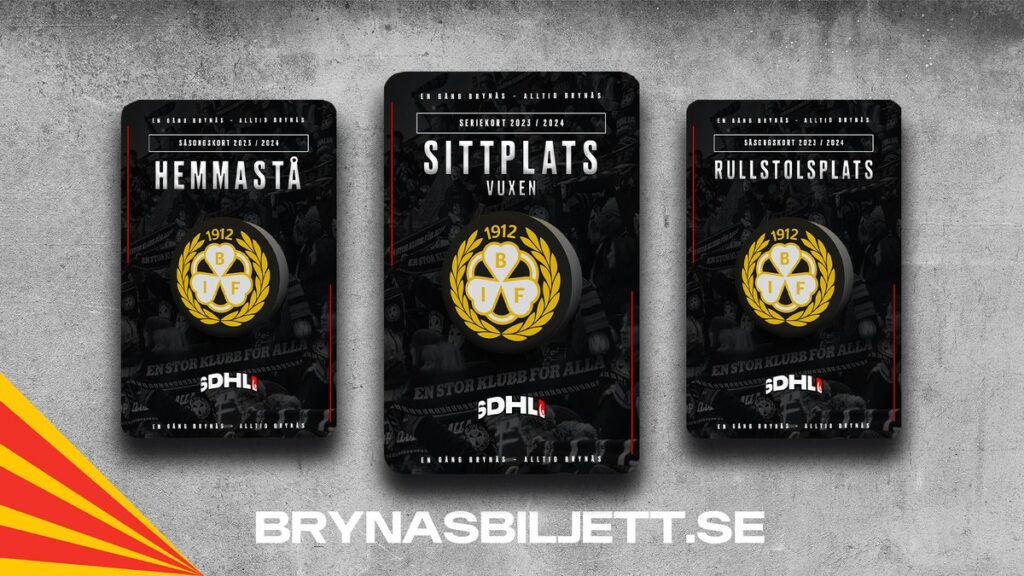 upptäck fördelarna med ett säsongskort för brynäs if! få tillgång till alla hemmamatcher, exklusiva erbjudanden och stöd ditt favoritlag hela säsongen.